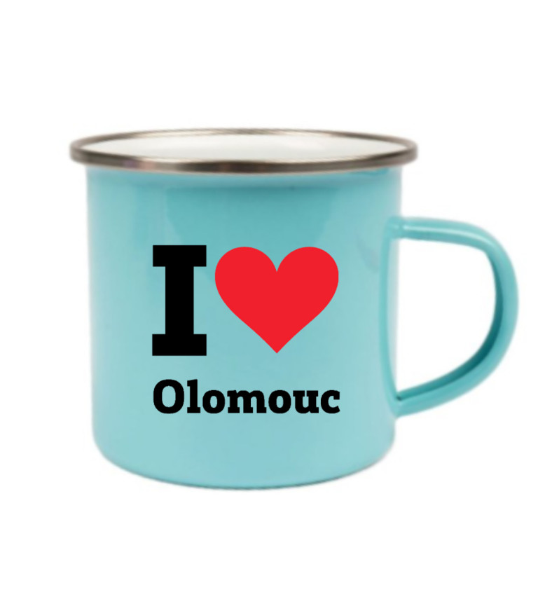 Modrý plecháček: I love Olomouc