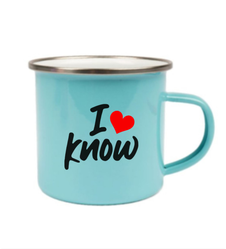 Modrý plecháček: I know