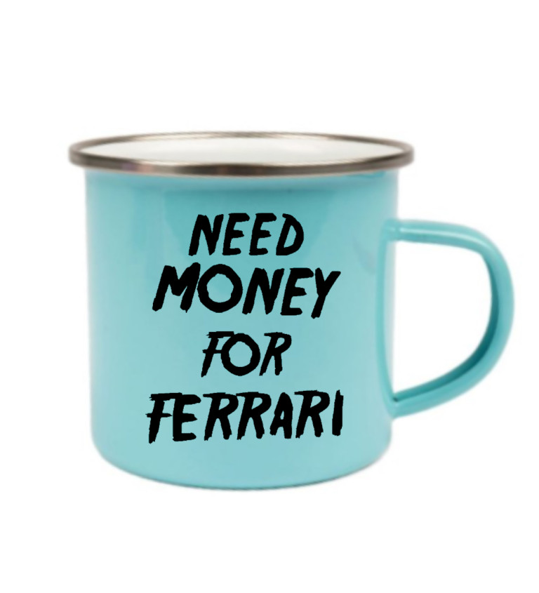 Modrý plecháček: Need money for Ferrari