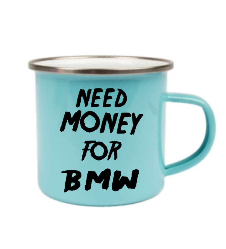 Modrý plecháček: Need money for BMW