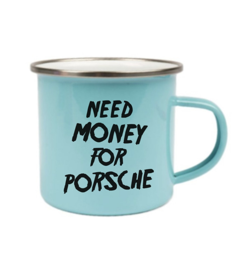 Modrý plecháček: Need money for porsche