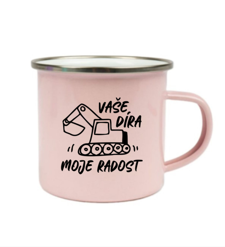 Růžový plecháček: Vaše díra moje radost