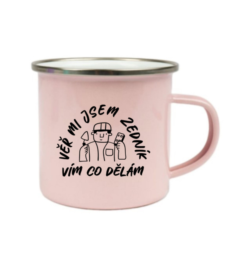 Růžový plecháček: Věř mi, jsem zedník, vím co dělám