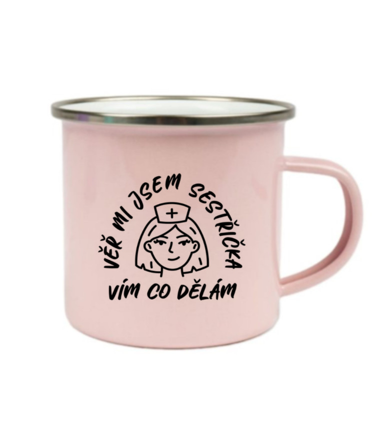 Růžový plecháček: Věř, jsem sestřička, vím co dělám