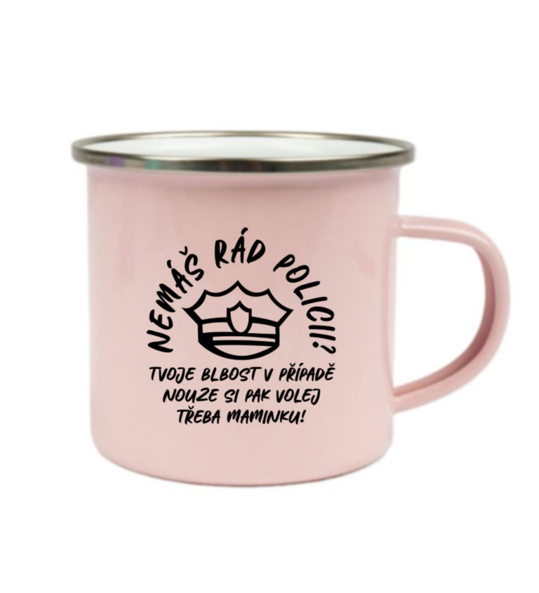 Růžový plecháček: Nemáš rád policii