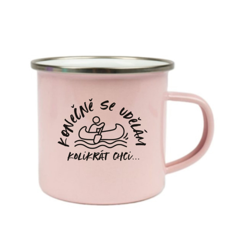 Růžový plecháček: Konečně se udělám kolikrát chci