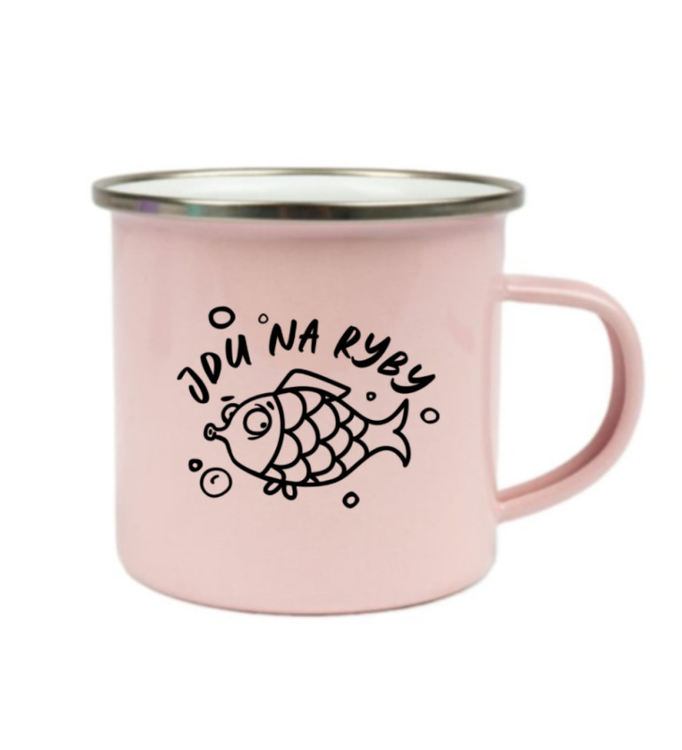 Růžový plecháček: Jdu na ryby
