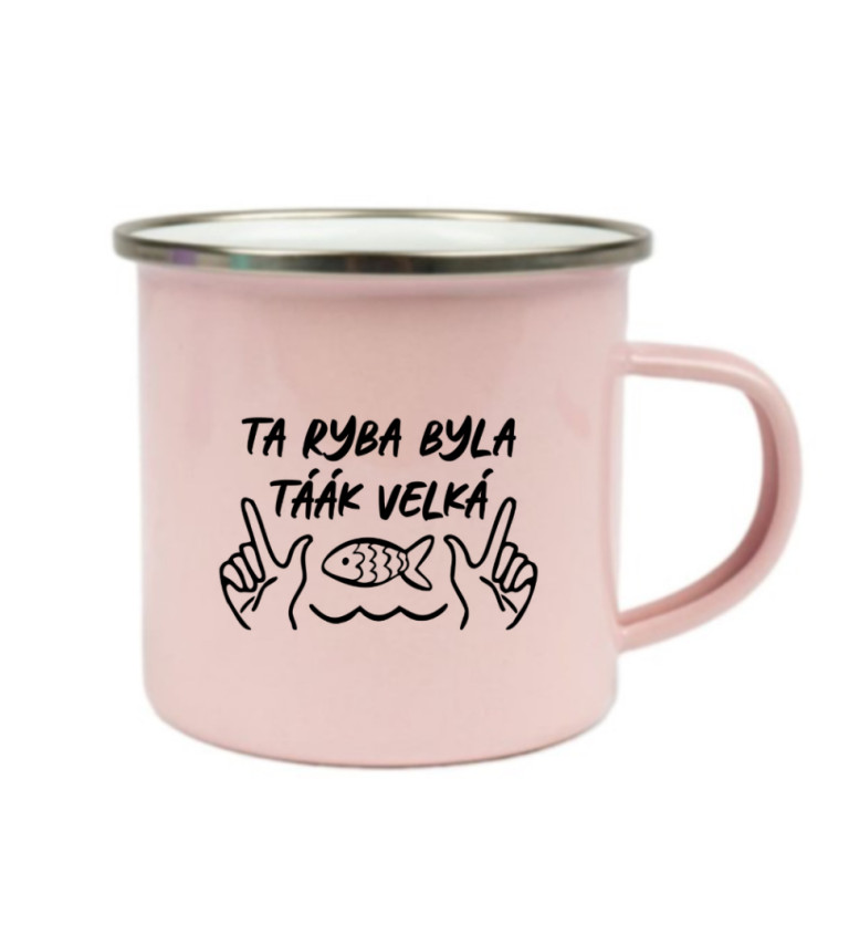 Růžový plecháček: Ta ryba byla tááák velká