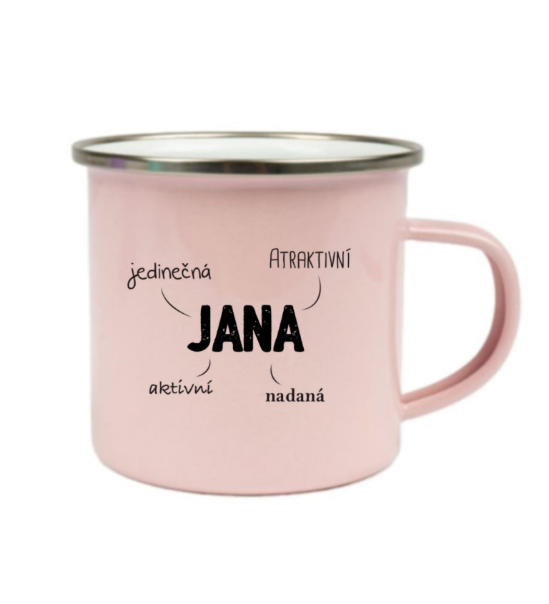 Růžový plecháček: Jana