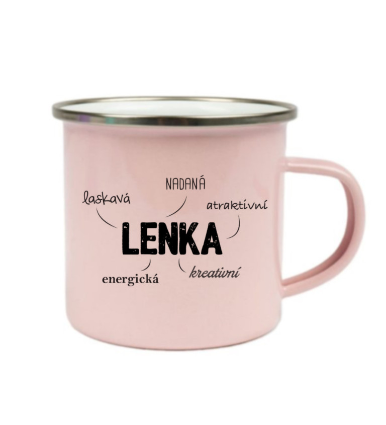 Růžový plecháček: Lenka