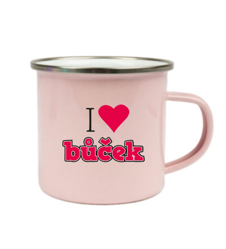 Plecháček růžový: I love bůček