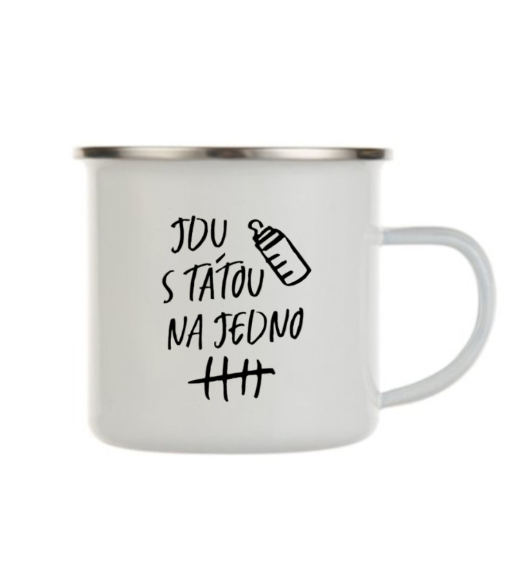 Bílý plecháček: Jdu s tátou na jedno