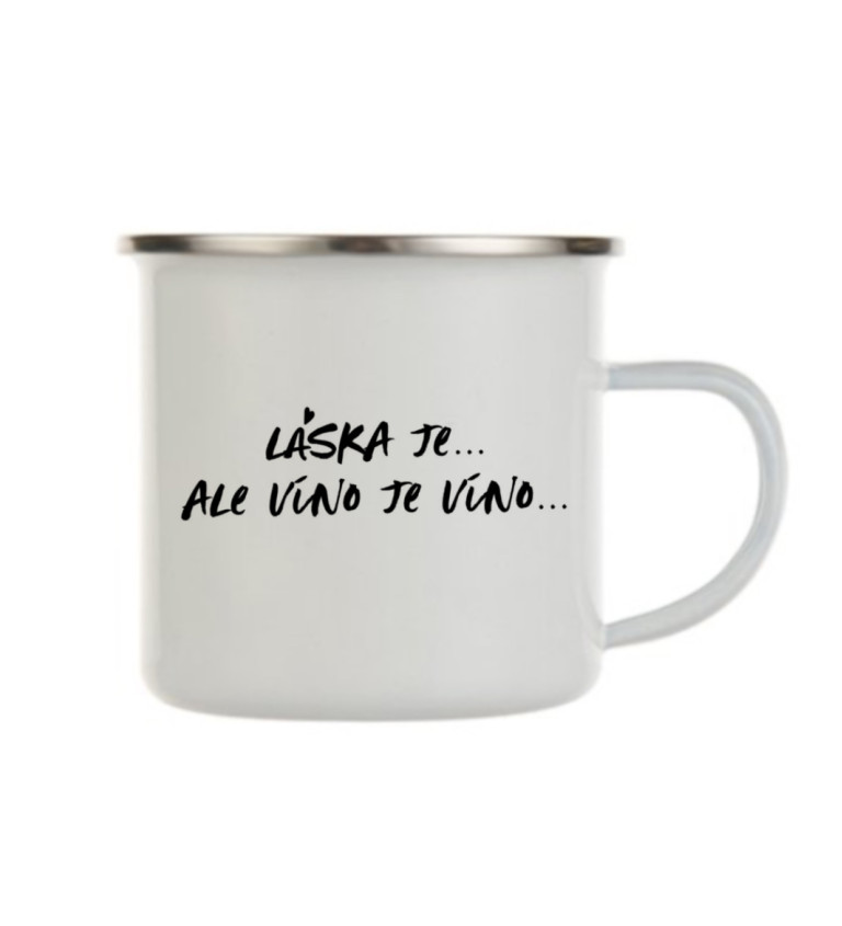 Bílý plecháček: Víno je víno