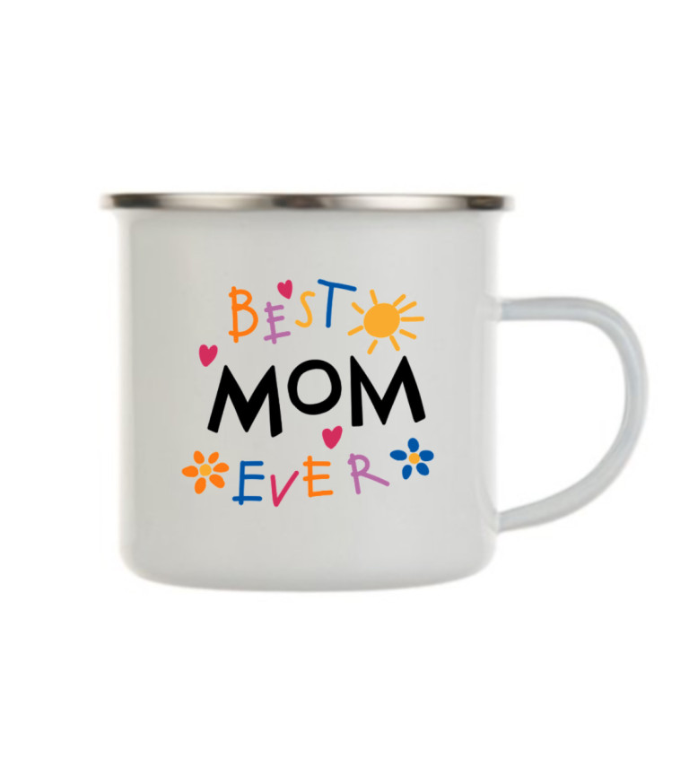 Bílý plecháček: Best mom ever