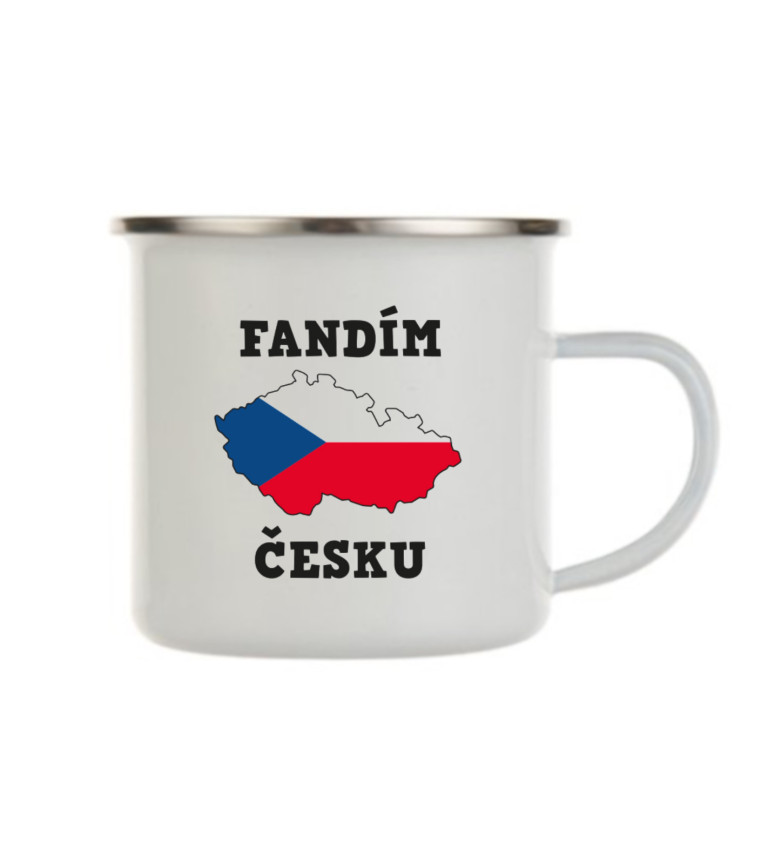 Bílý plecháček: Fandím Česku