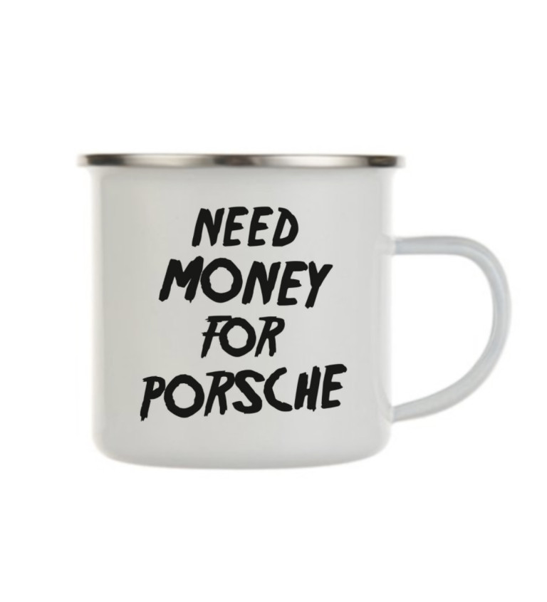 Bílý plecháček: Need money for Porsche