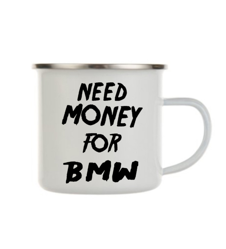 Bílý plecháček: Need money for BMW