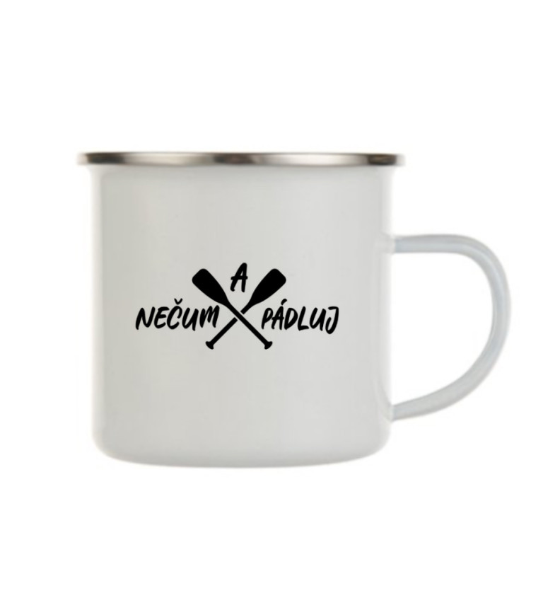 Plecháček bílý: Nečum a pádluj