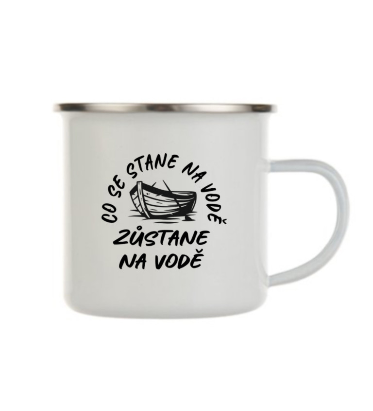 Plecháček bílý: Co se stane na vodě, zůstane na vodě