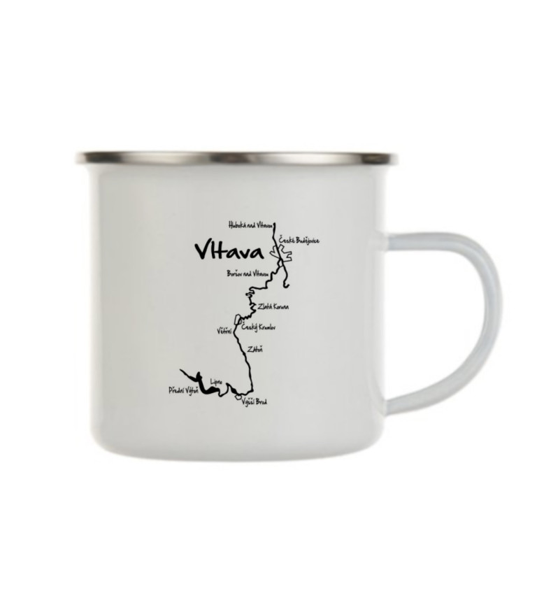 Plecháček bílý: Vltava mapa