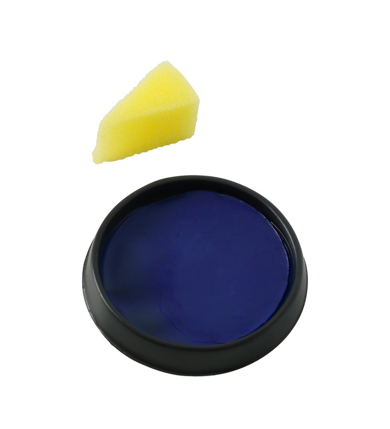 Námořnicky modrý karnevalový make-up s aplikátorem