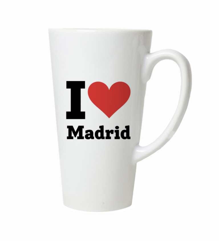 Hrnek na latte – I love Madrid