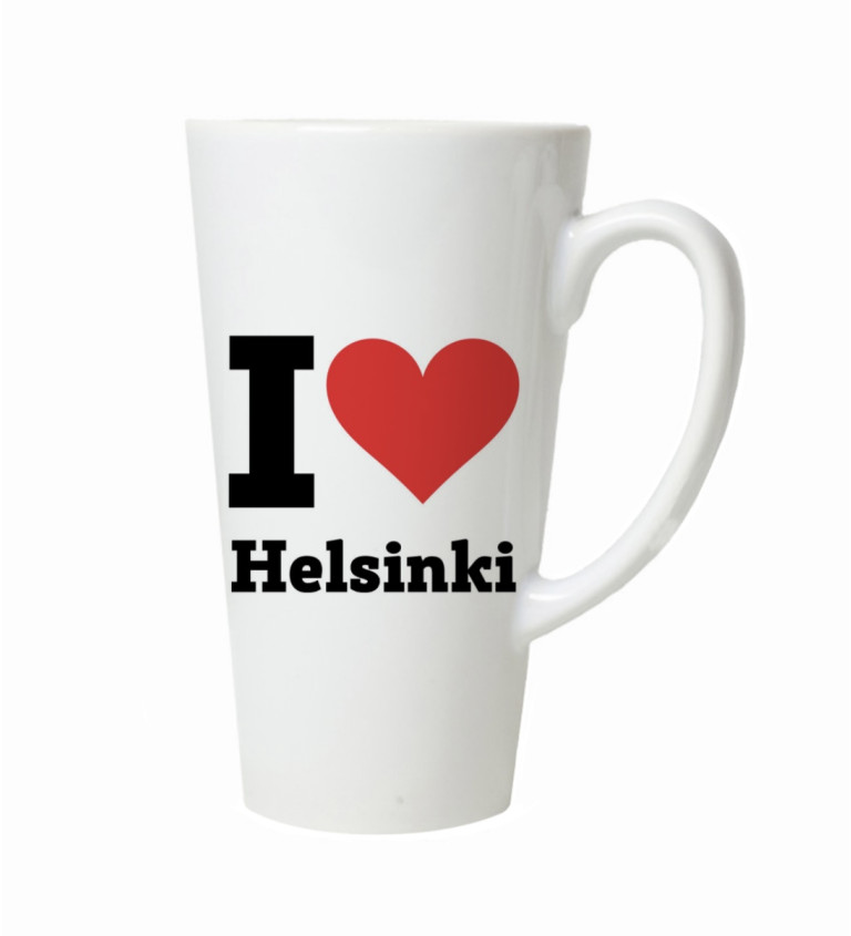 Hrnek na latte – I love Helsinki