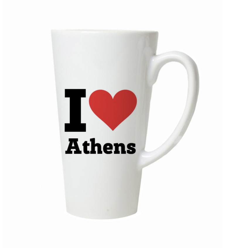 Hrnek na latte – I love Athens