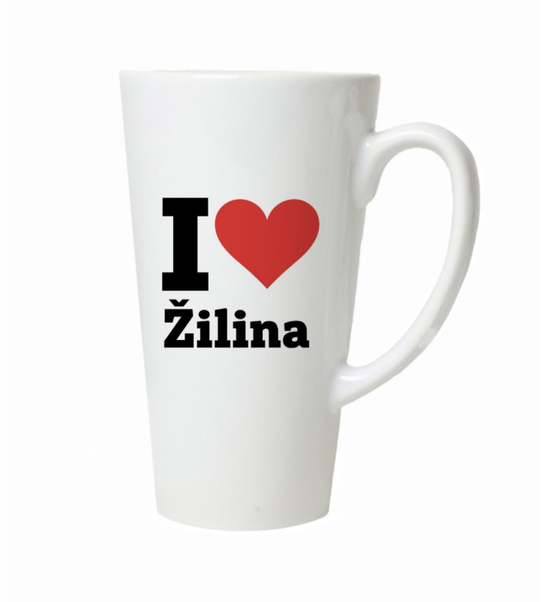 Hrnek na latte – I love Žilina