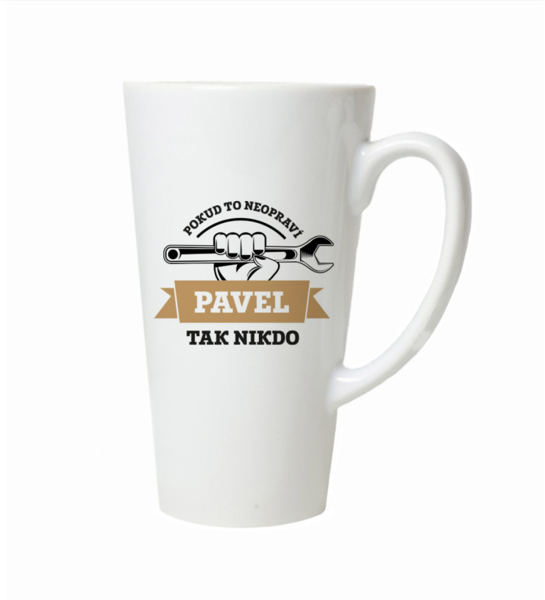 Hrnek na latte – Pokud to neopraví Pavel, tak nikdo