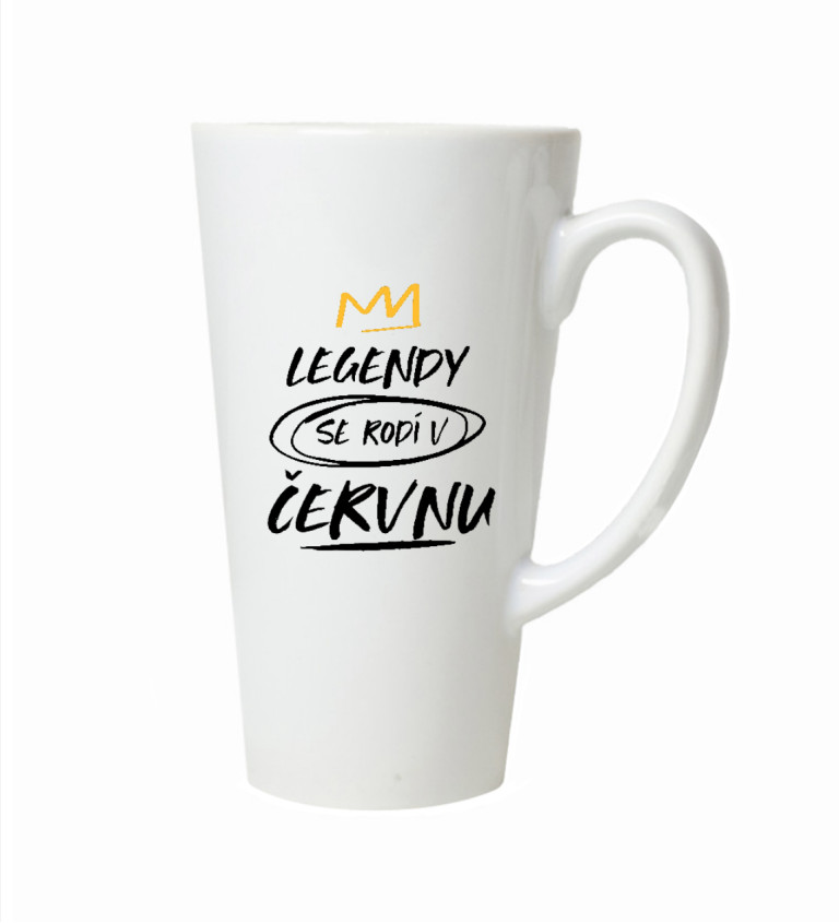 Hrnek na latte – Legendy se rodí v červnu