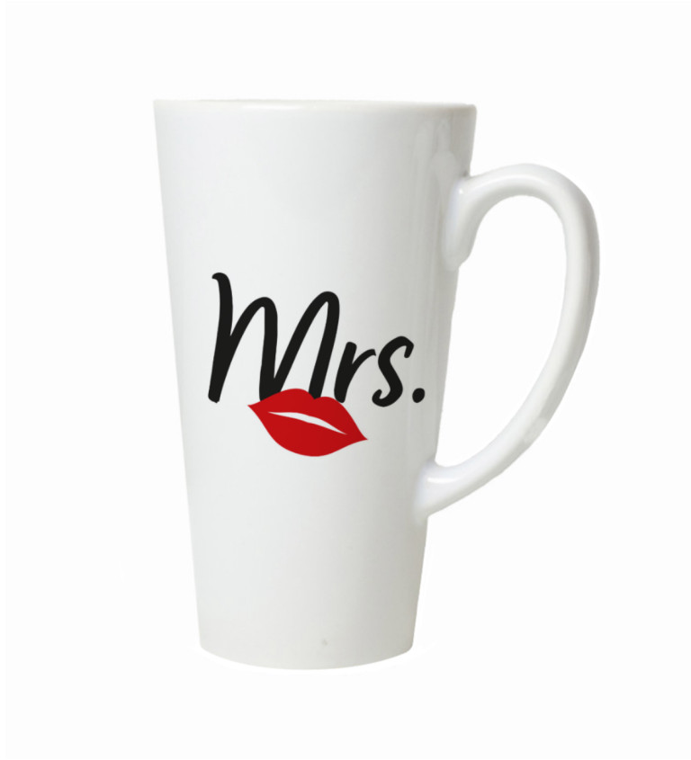 Hrnek na latte – Mrs.