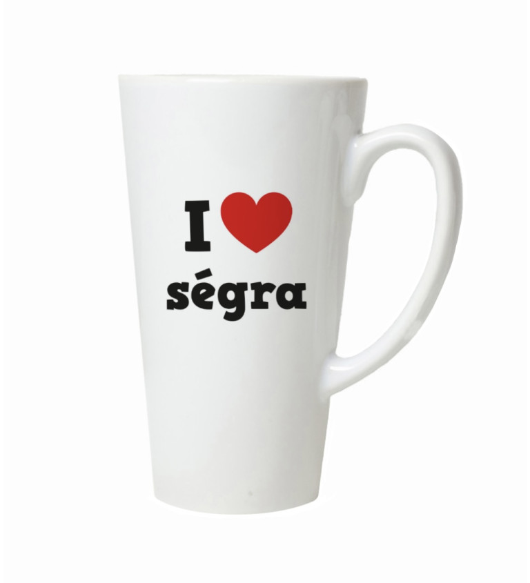 Hrnek na latte – I love ségra