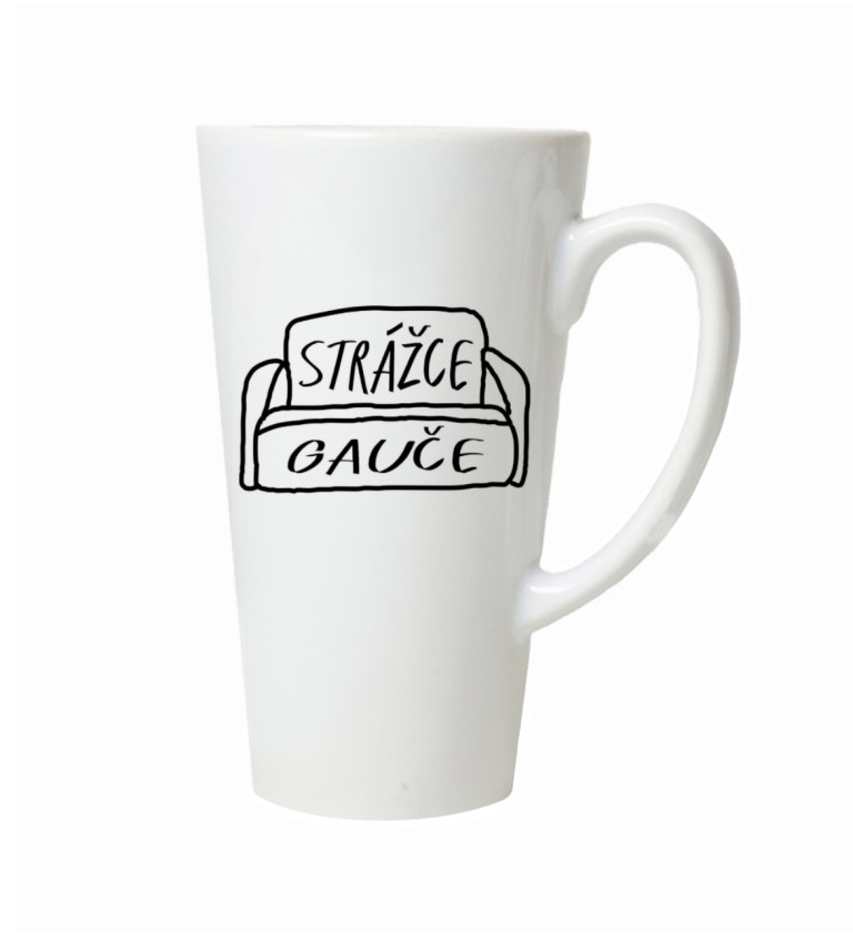 Hrnek na latte – Strážce gauče
