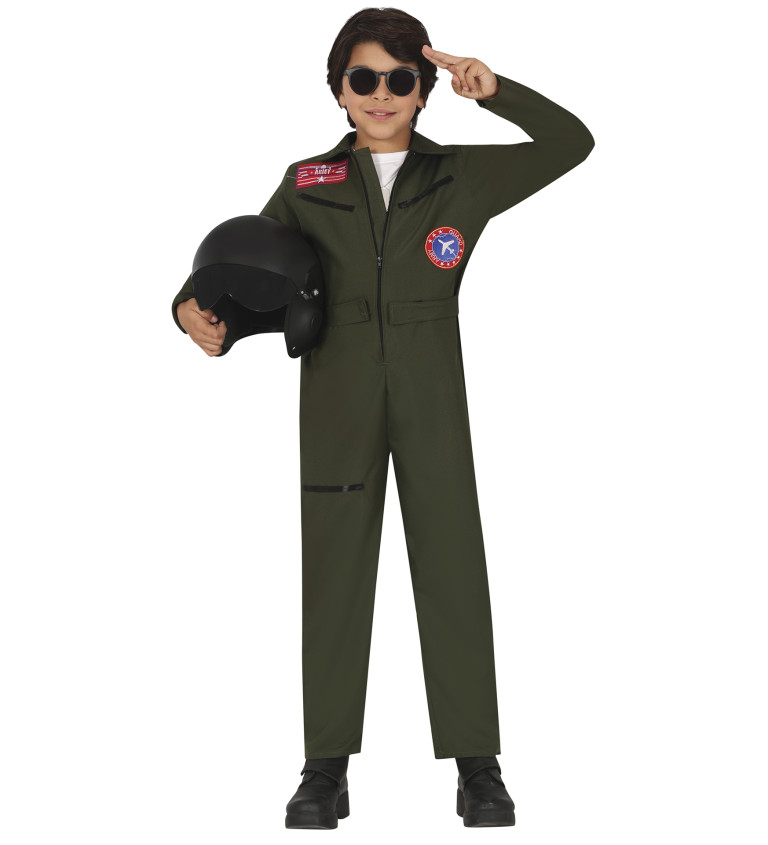 Kostým Pilot dětský