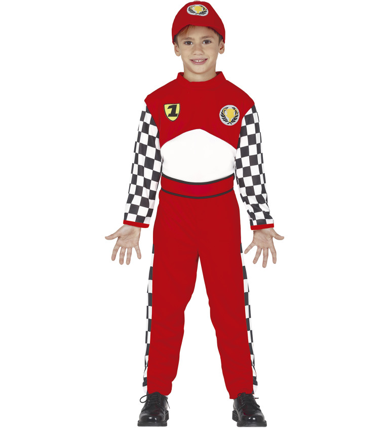 Kostým Závodník formule pro děti