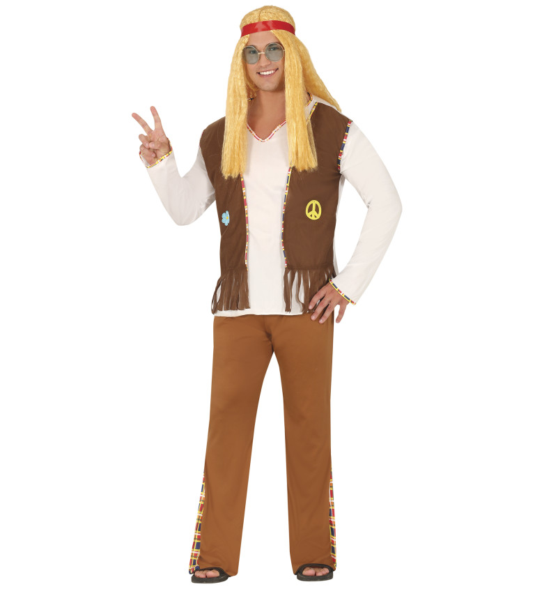 Retro kostým Hippie pro muže