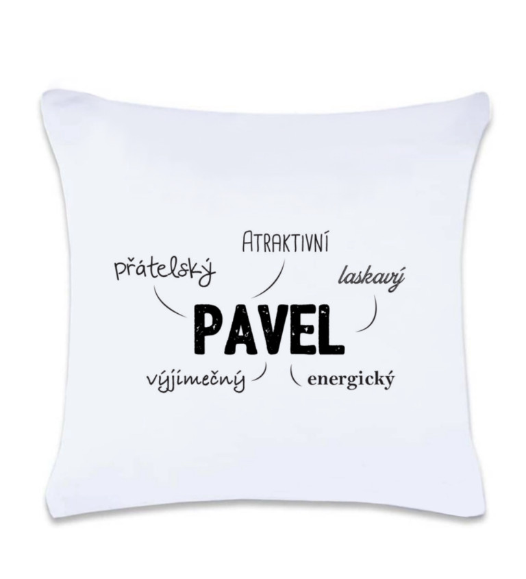 Polštář s potiskem Pavel