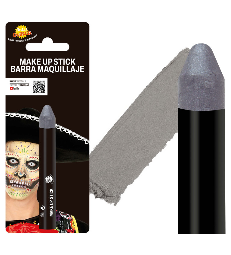 Stříbrná tužka na obličej