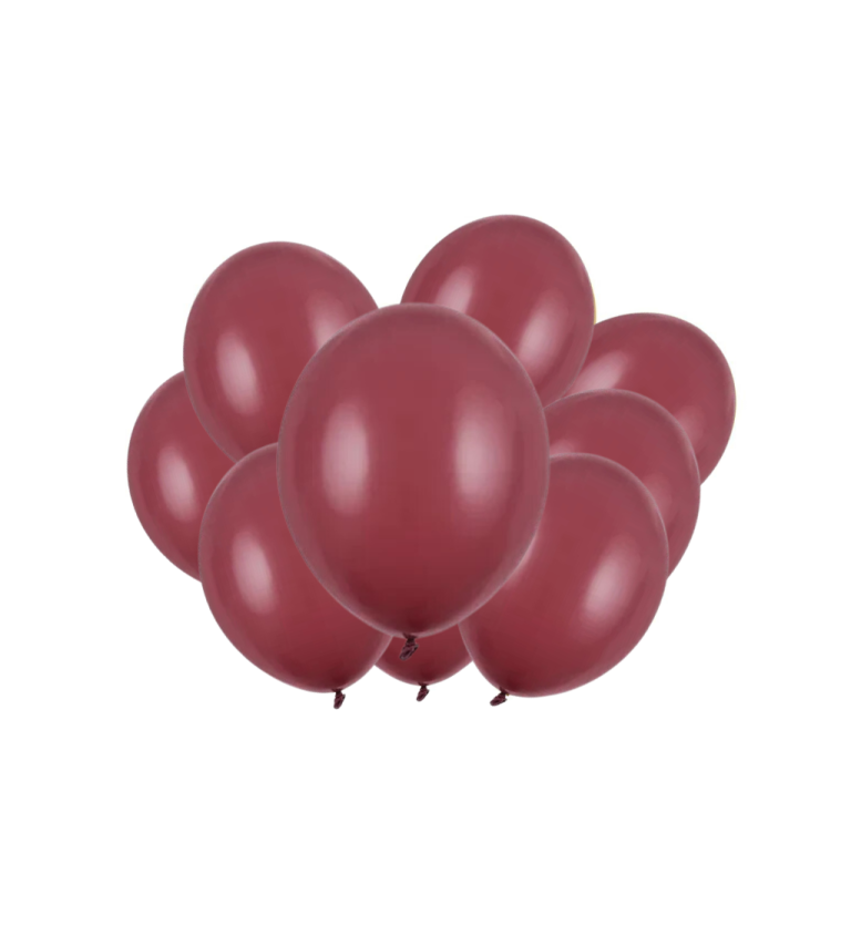 Latexové balónky Strong pastelové švestkové 30 cm – 10 ks
