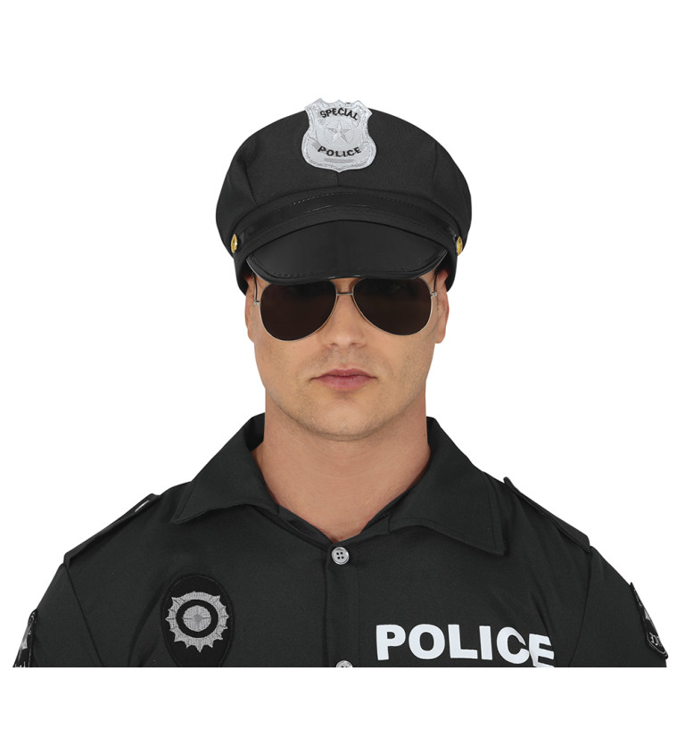 Klobouk ke kostýmu Policista