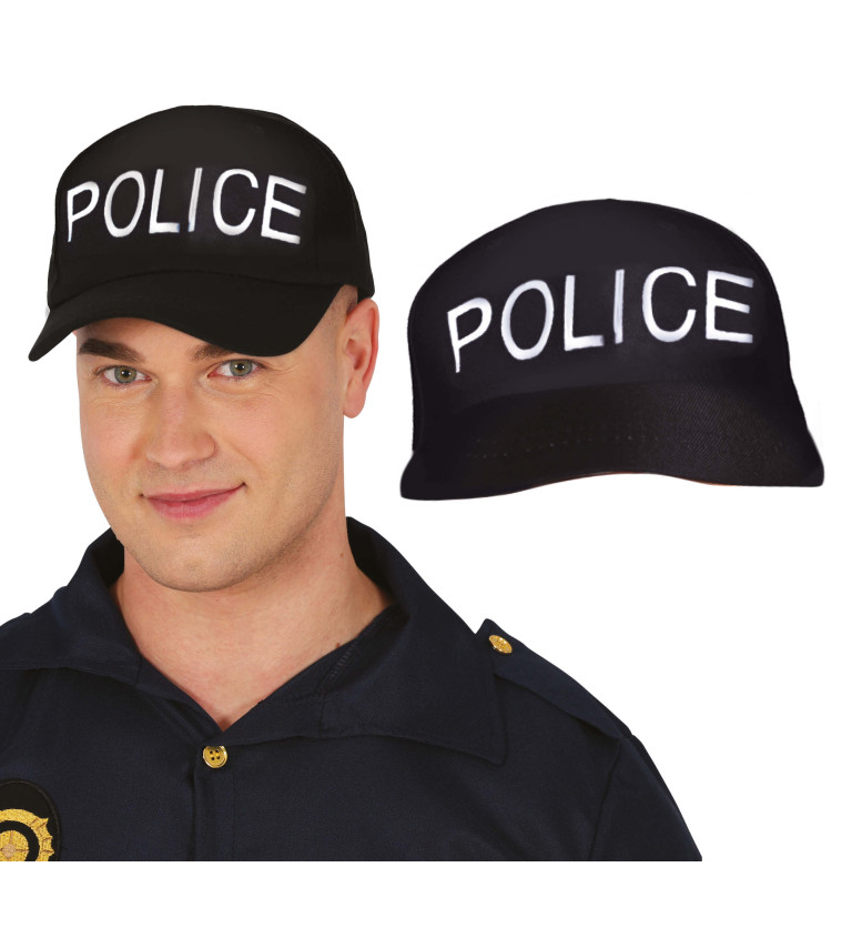Kšiltovka ke kostýmu Policista