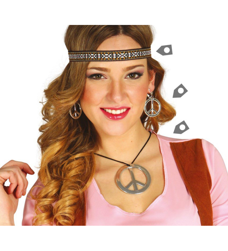Hippie sada doplňků