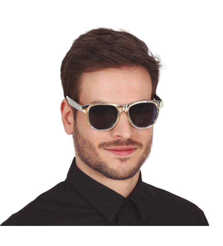 Brýle ve stříbrném provedení