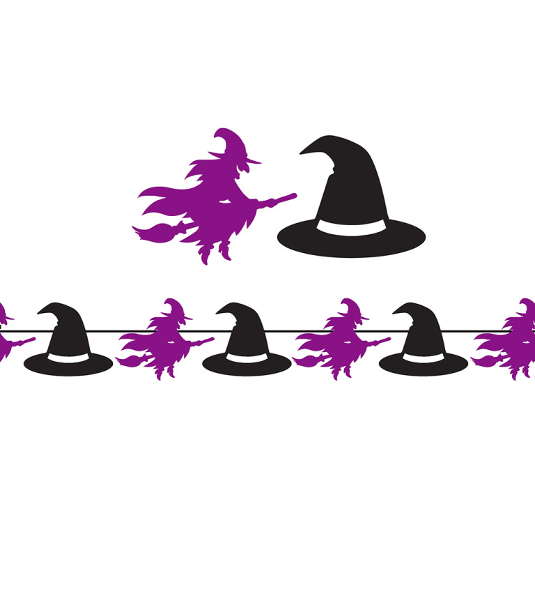 Magická girlanda čarodějnic