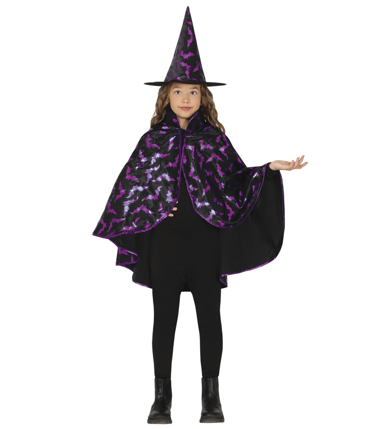 Malá čarodějnice – černo-fialová sada