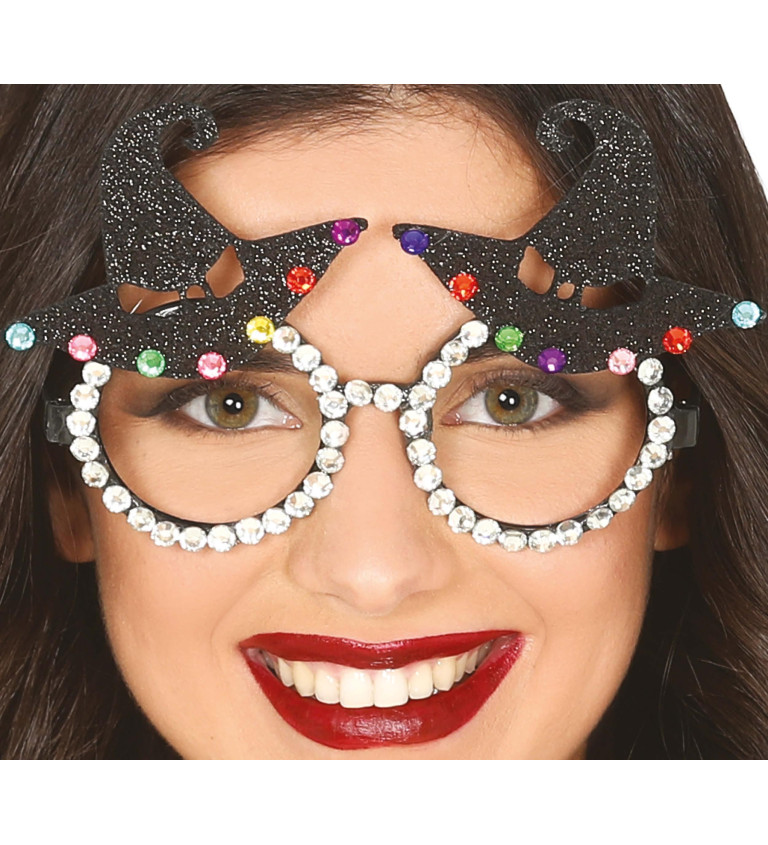 Třpytivé čarodějnické brýle