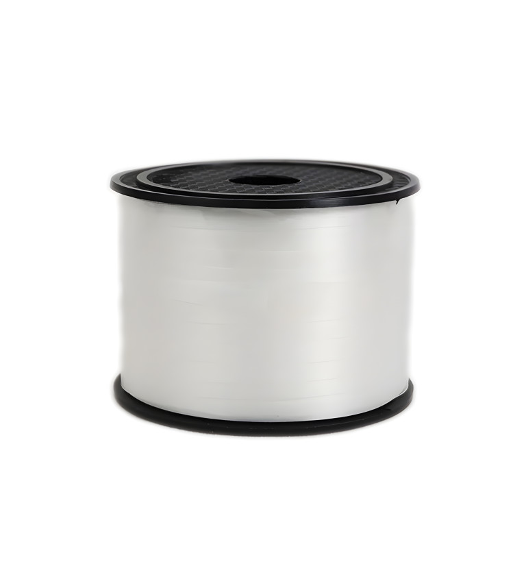 Dekorační stuha na balónky – bílá