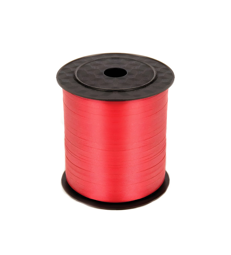 Dekorační stuha na balónky – červená