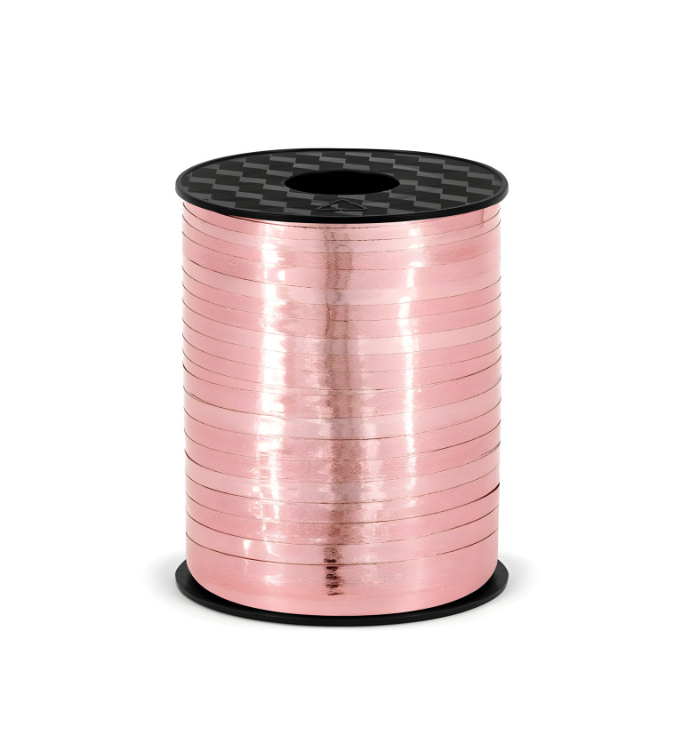Dekorační stuha na balónky – rose gold